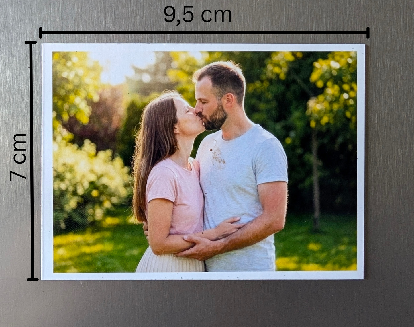 Personalisierte Foto-Magnete - "Mittel" (7 cm x 9,5 cm)