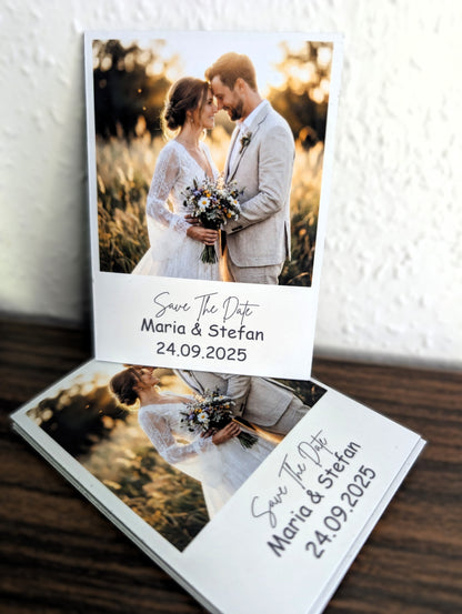"Save The Date" - Foto-Magnete (6,5 cm x 9 cm)
