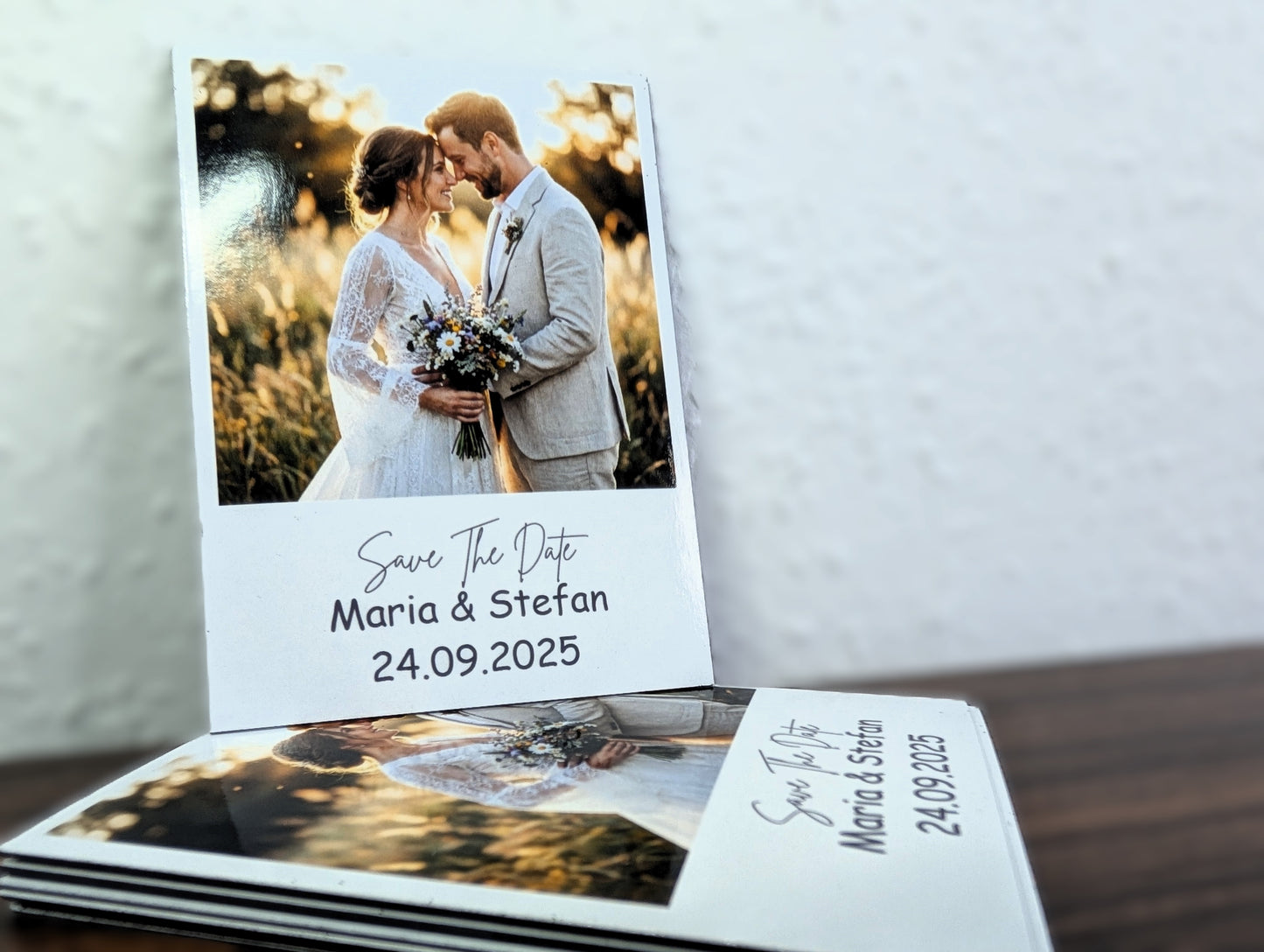 "Save The Date" - Foto-Magnete (6,5 cm x 9 cm)