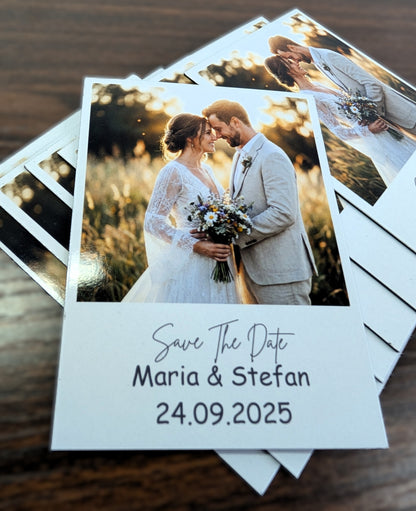 "Save The Date" - Foto-Magnete (6,5 cm x 9 cm)