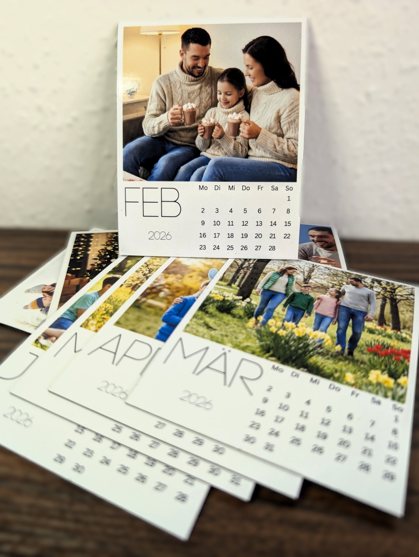 Personalisierter Magnetischer Kalender 2026