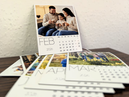 Personalisierter Magnetischer Kalender 2026