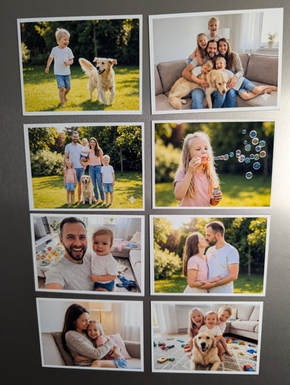 Personalisierte Foto-Magnete - "Mittel" (7 cm x 9,5 cm)
