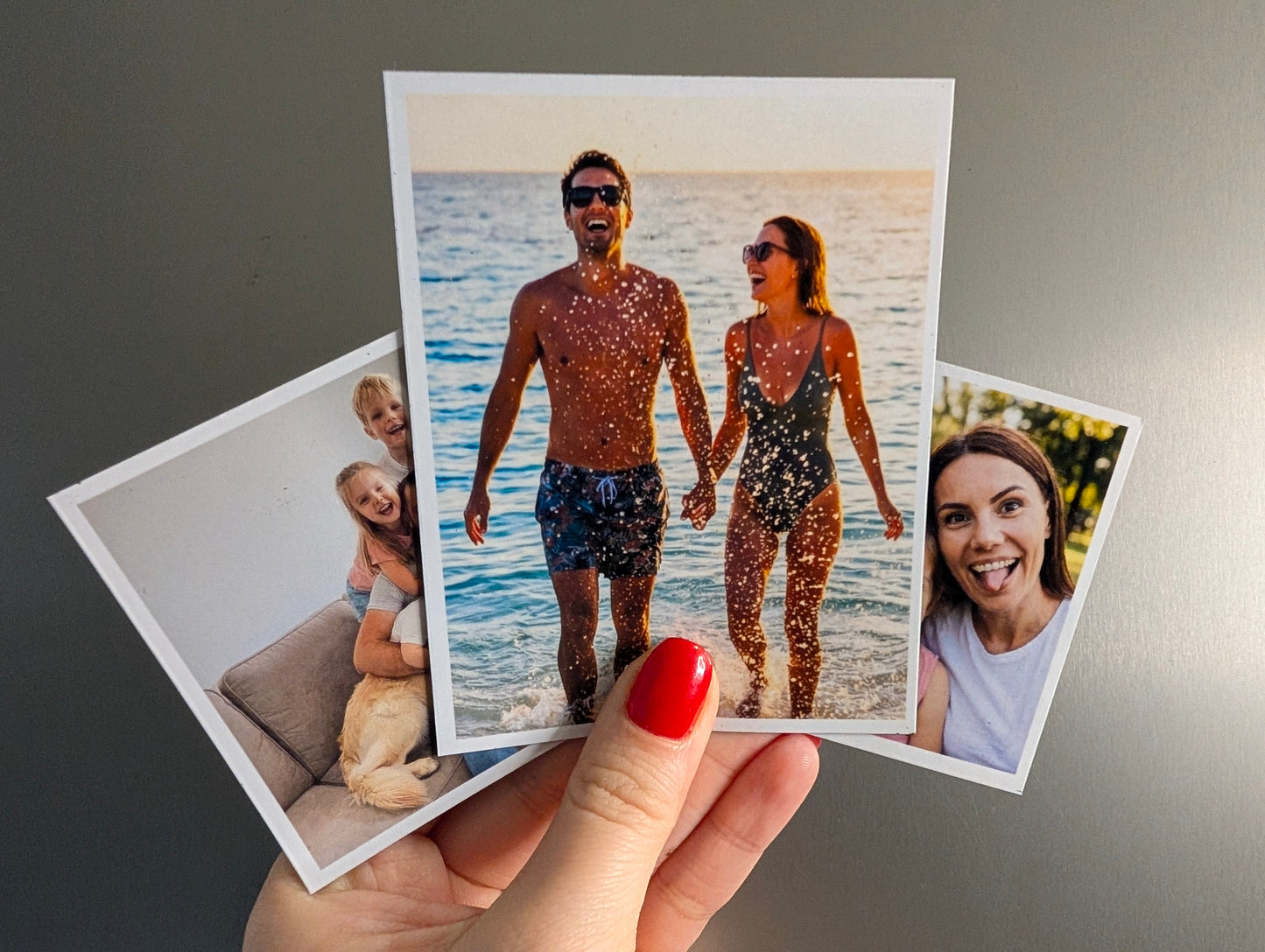 Personalisierte Foto-Magnete - "Groß" (8 cm x 10 cm)